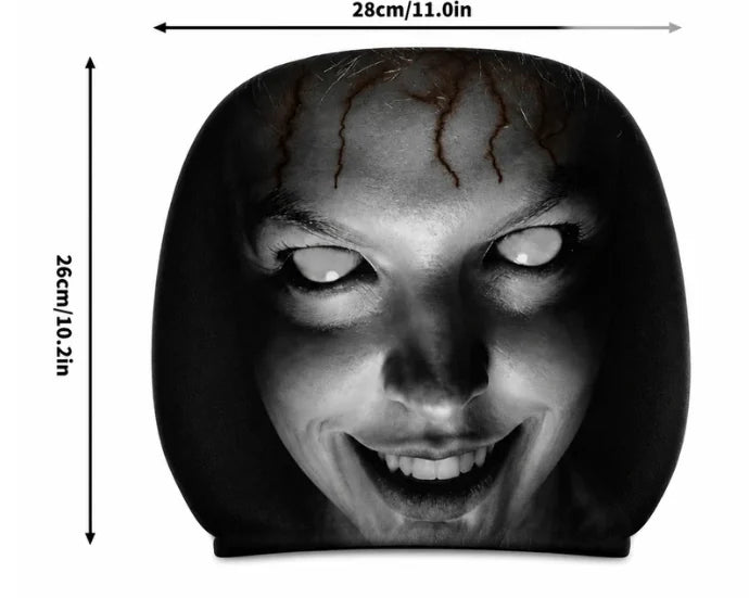 Headrest cover measurements: 26 x 28 cm